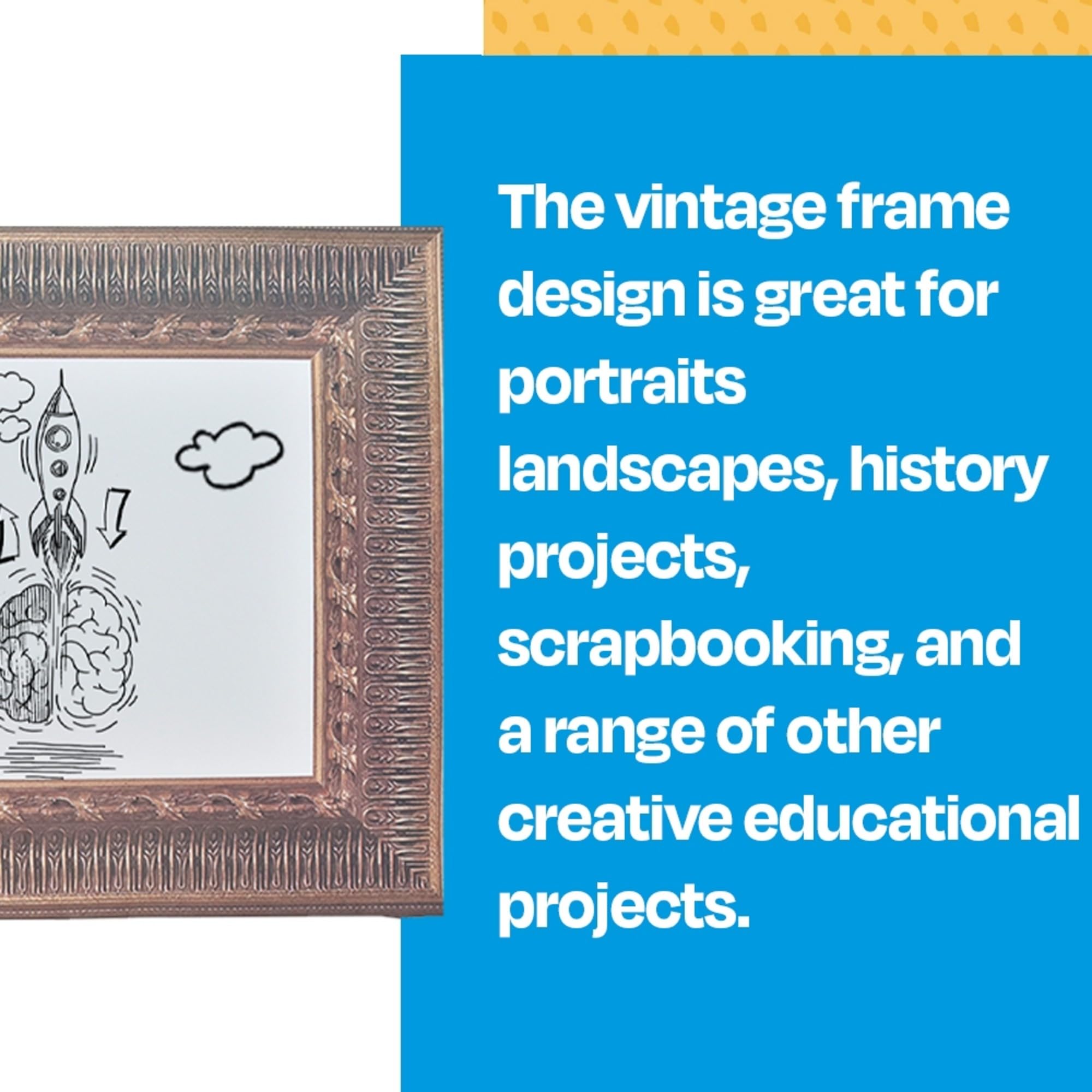 Sax - 402618 Picture Frame Paper Antique Style - 13 1/2 x 15 1/2 inches - Pack of 50 - Image 8