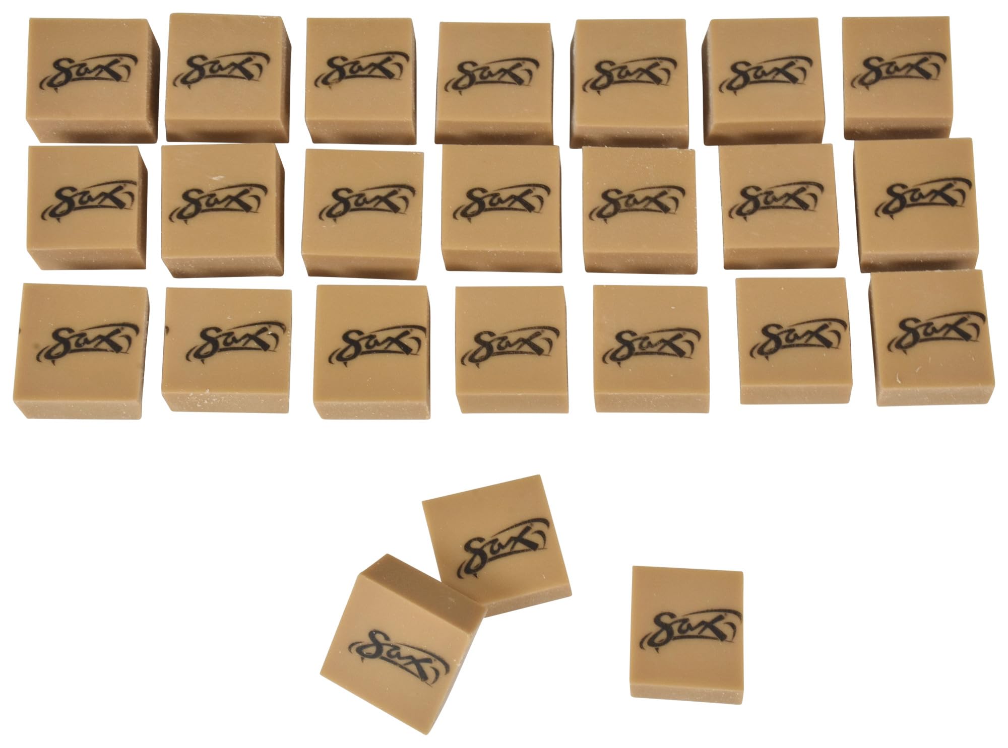 Sax 438473 Art Gum Block Erasers, 1 x 1 x 1/2 Inches, Pack of 24 - Image 3