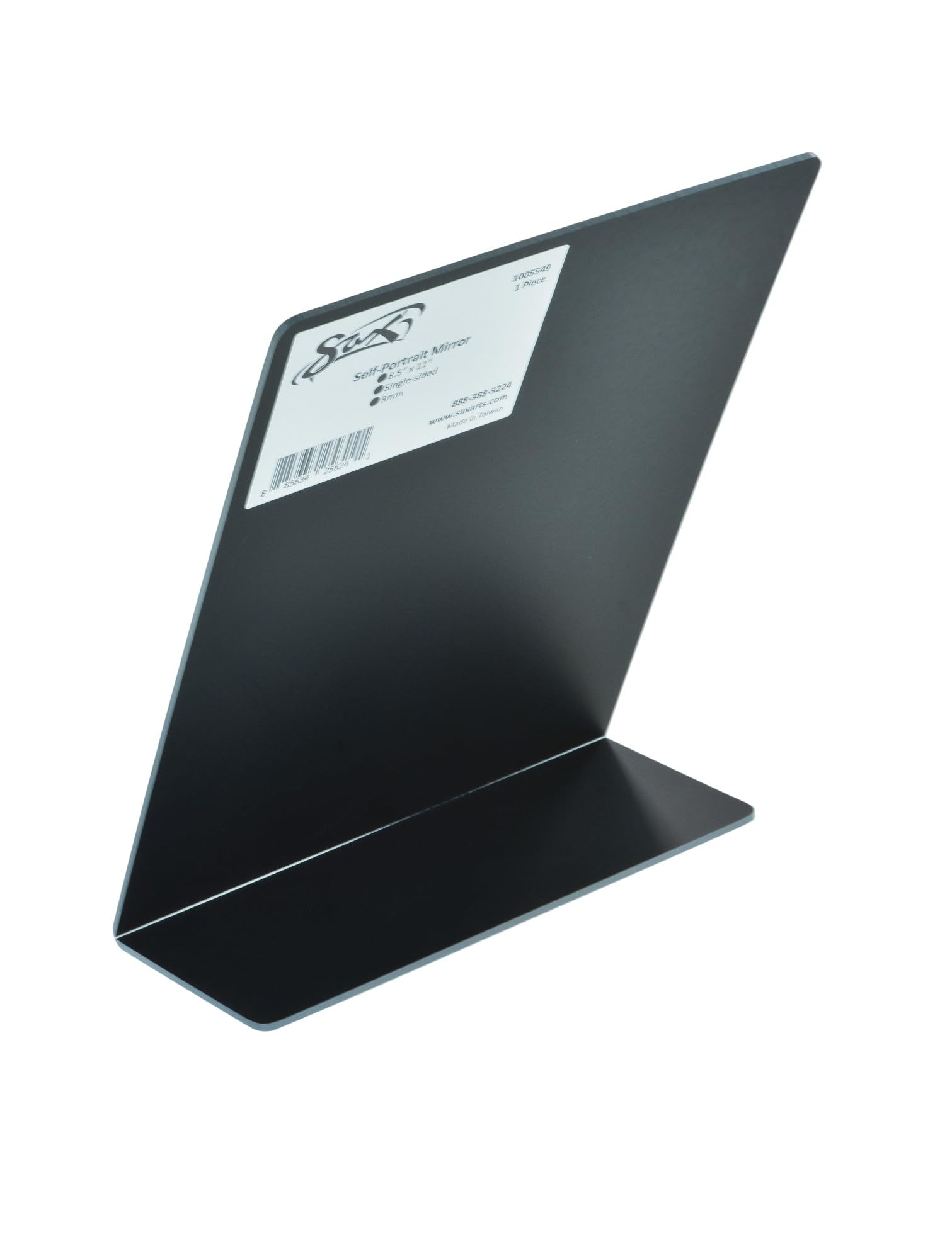 Sax Single Sided Self-Portrait Mirror with Base, 8-1/2 x 11 Inches, Pack of 12 - Image 5