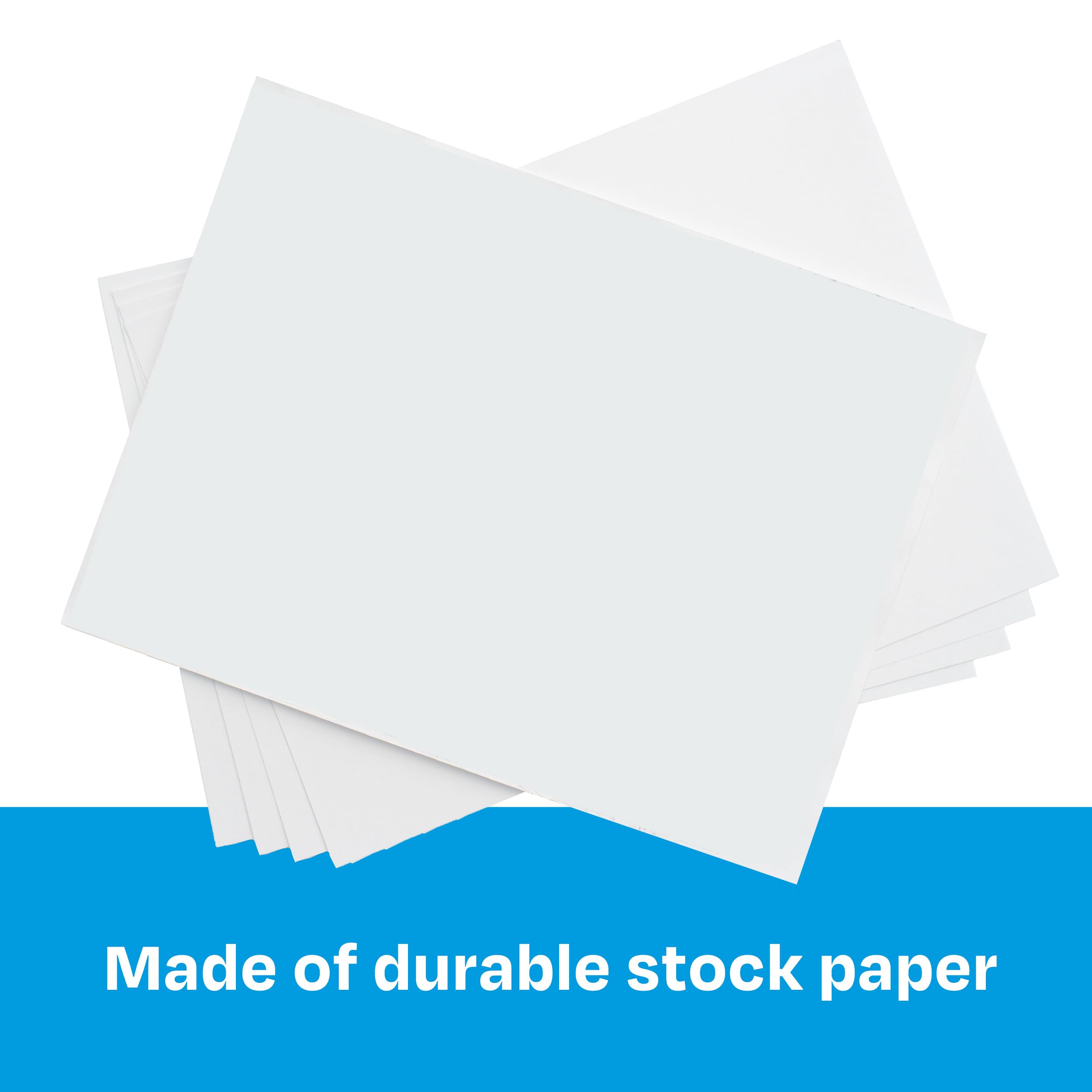 Sax Pen and Ink Sulphite Drawing Paper, 80 lb, 9 x 12 Inches, White, 100 Sheets - Image 3